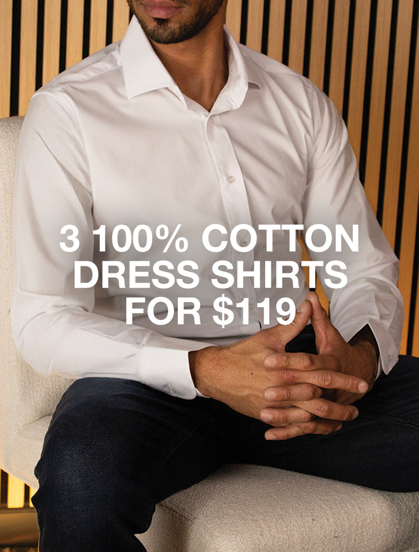 3 for $119 100% Cotton Shirts – Karako Suits