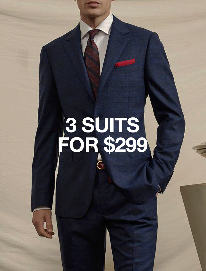 3 Suits for $299
