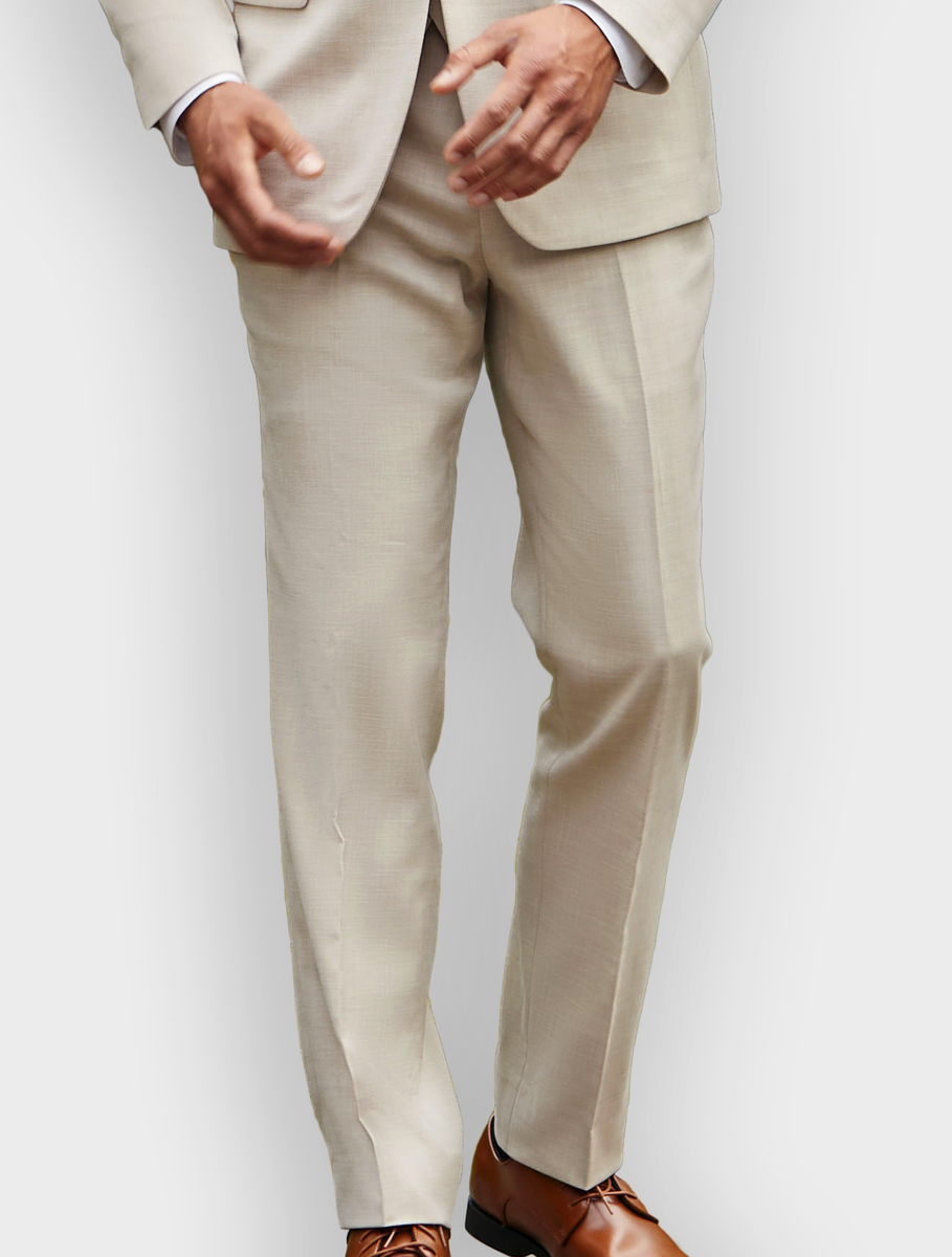 Men's Tan Dress Pants Karako Suits