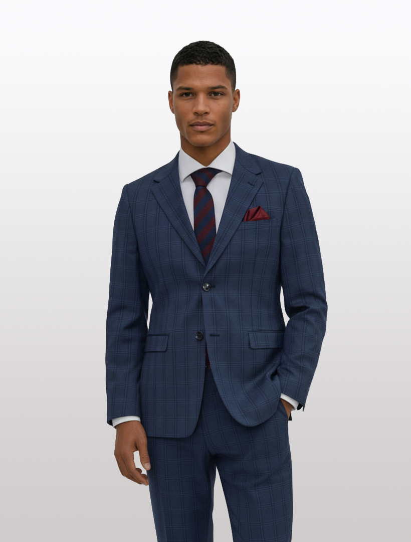 navy blue suit with black dress shirt Navy Suit, Black Dress Shirt, Black Tassel Loafers