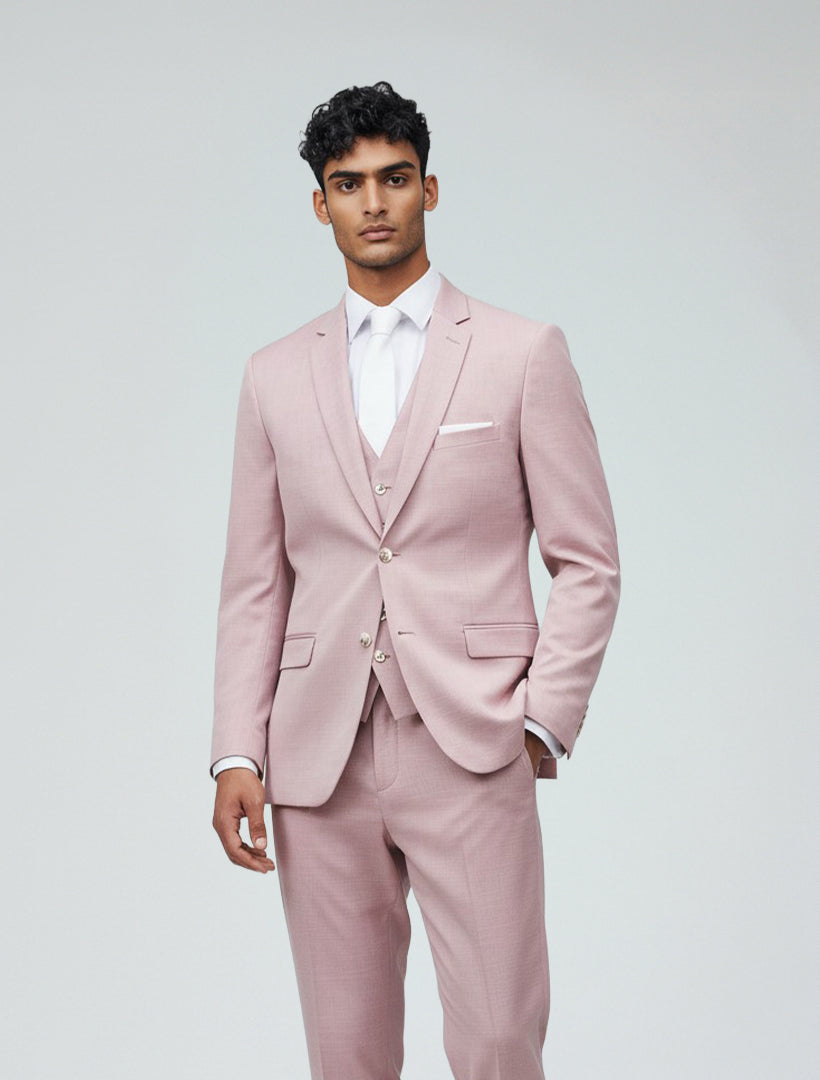 knee length dresses for ladies LVNES Men's Light Pink Jacquard 2-Piece Prom Suits Shawl Lapel One Button  Party Tuxedos  Lvnes