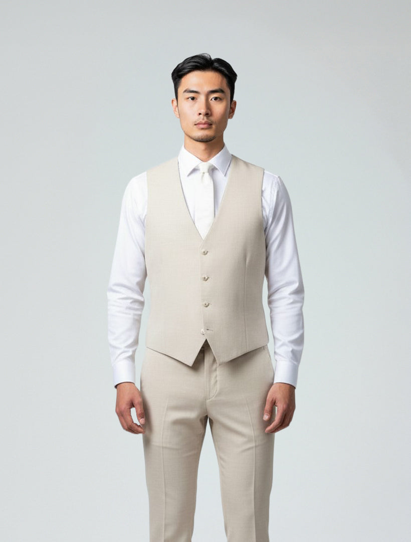 Men's Tan Suit Vest – Karako Suits