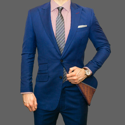 Beyond the Basics: Creative Ways to Accessorize Your Navy Blue Suit for a Wedding
