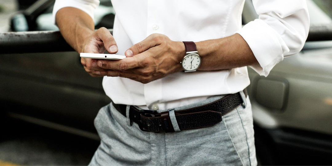 Shop Men's Belts Online at Karako Suits.