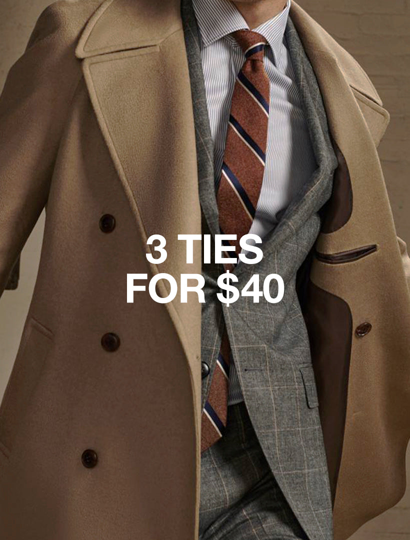 3 Ties for $40