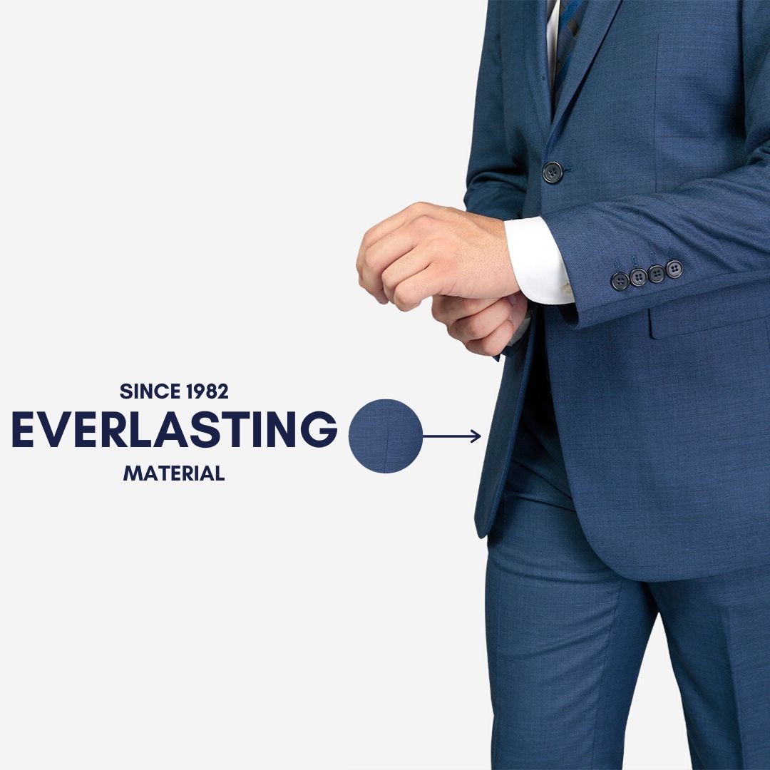 Showcasing Karako Men Everlasting Material. Karako Suits Has Been Around Since 1982.