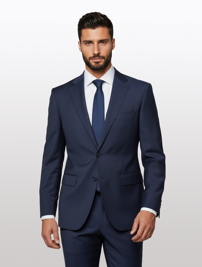 Mens Navy Suit