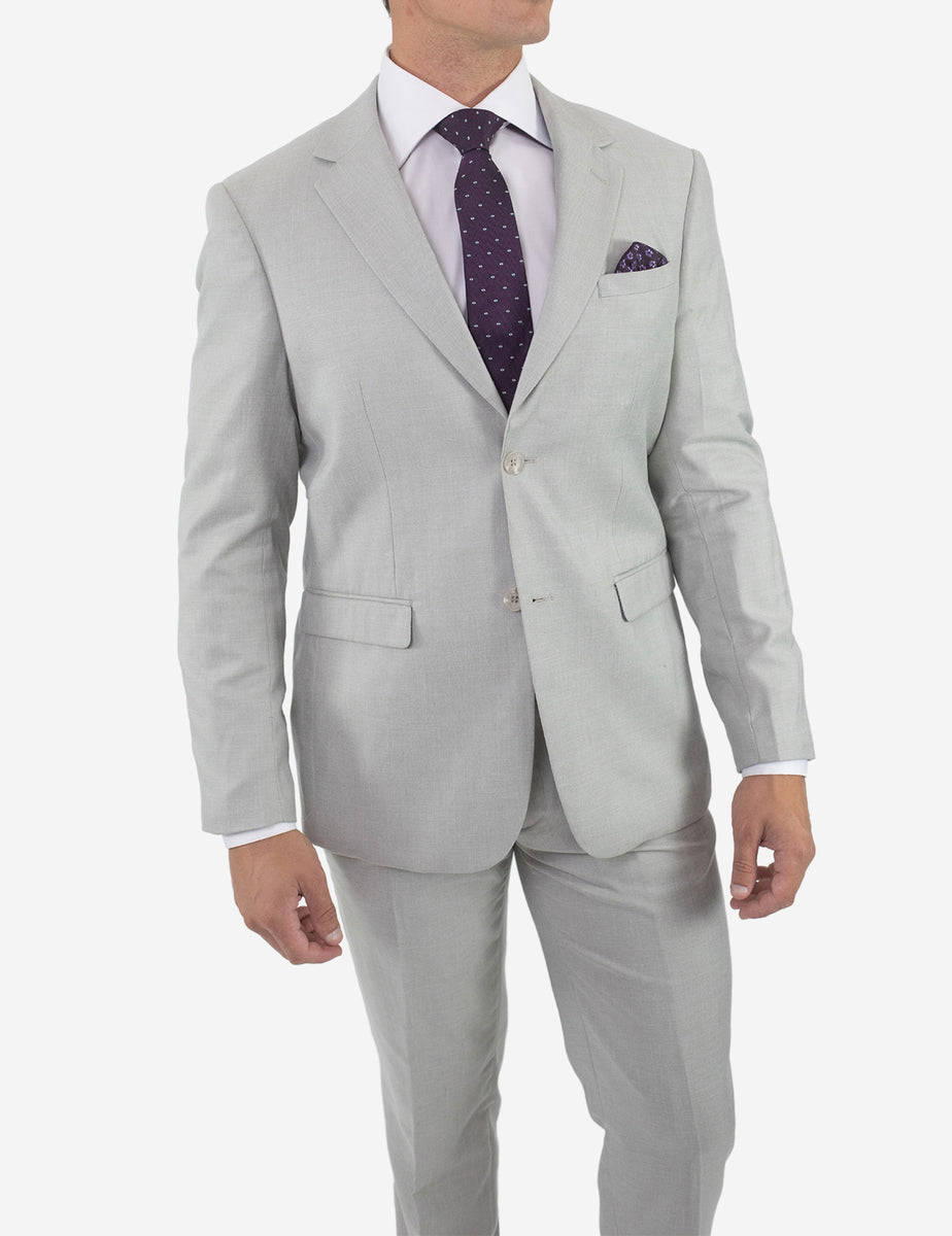 Men's Light Tan Solid Slim Fit Suit – Karako Suits