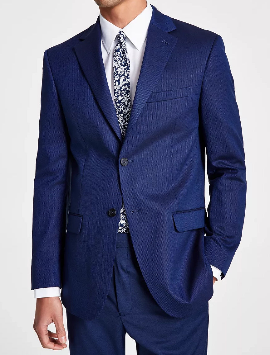 DKNY Men's Suit - Blue Modern Fit Stretch Suit Separates Jacket ...