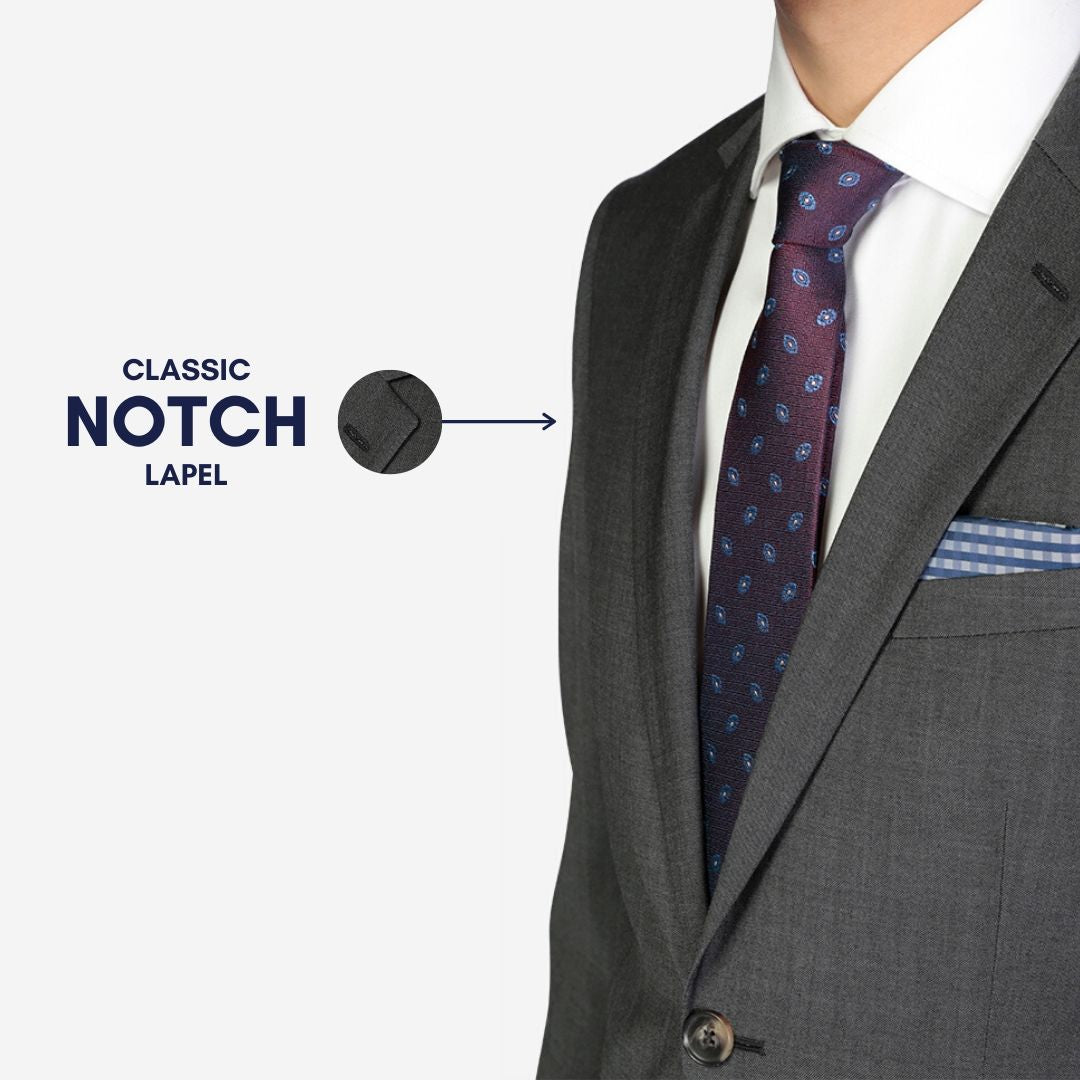 Karako Men Suits Feature a Notch Lapel