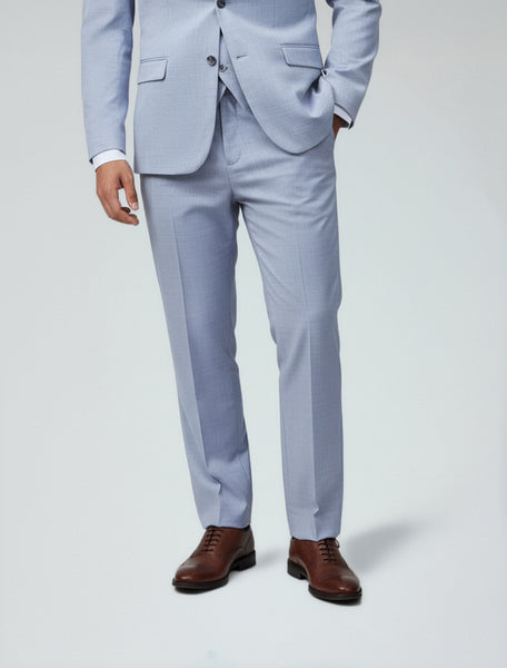 Men's Light Blue Dress Pants – Karako Suits