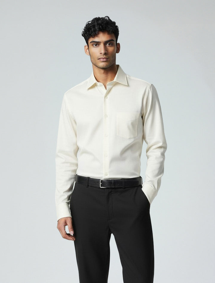 Karako Men Bone Dress Shirt Slim / 18.5 Karako Men Bone Dress Shirt Slim / 18.5
