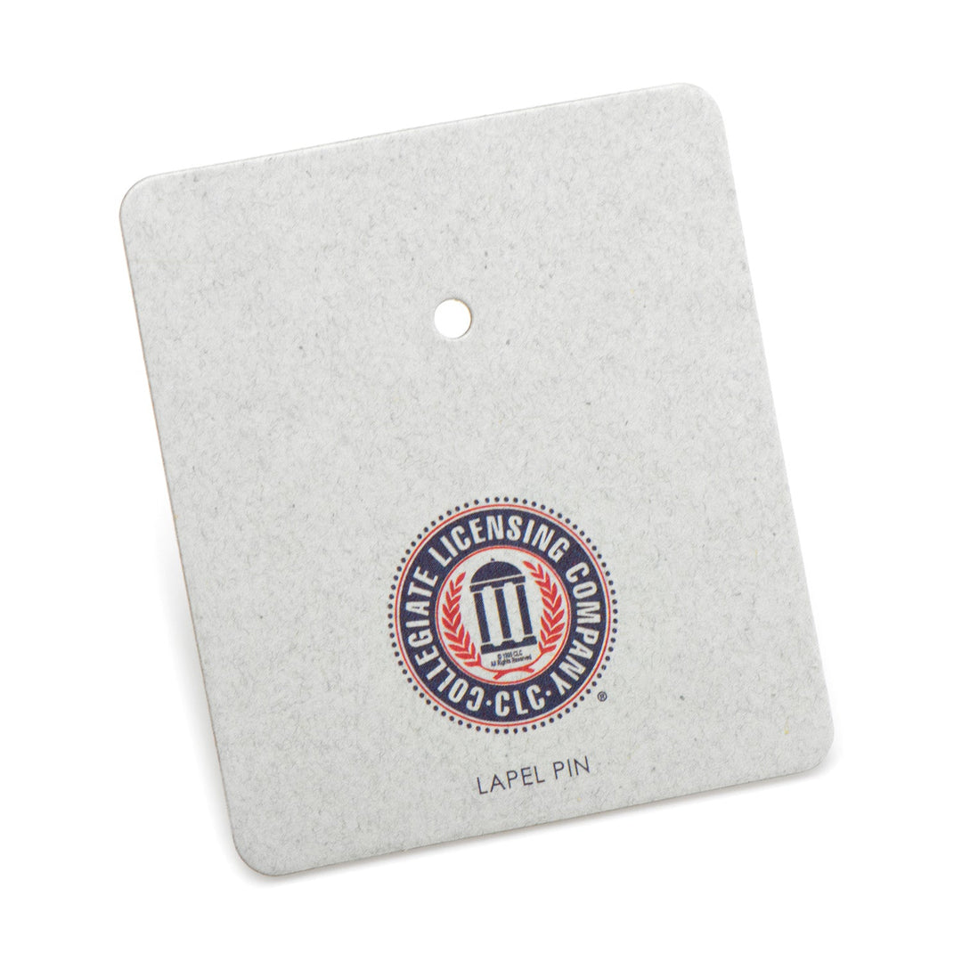 NCAA University of Central Florida Knights Lapel Pin attached to a Collegiate Licensing Company display card.