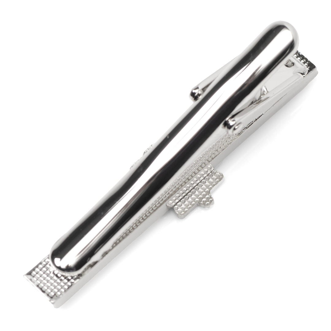 Silver-tone metal Philadelphia Phillies Tie Clip featuring the team logo.