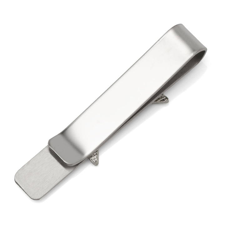Silver NFL Los Angeles Chargers Tie Bar featuring the team’s bolt logo.