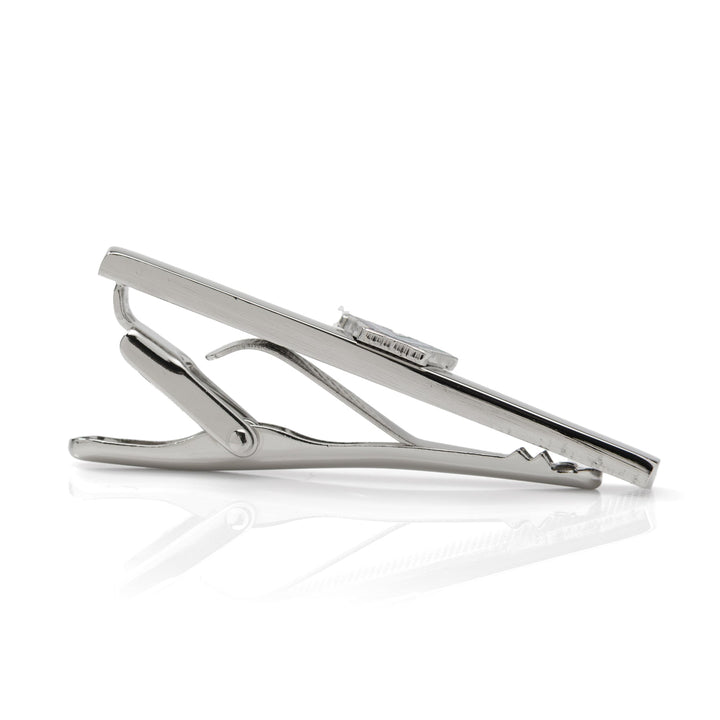 Silver-toned metal NCAA Villanova University Wildcats Tie Clip featuring a small team logo emblem.