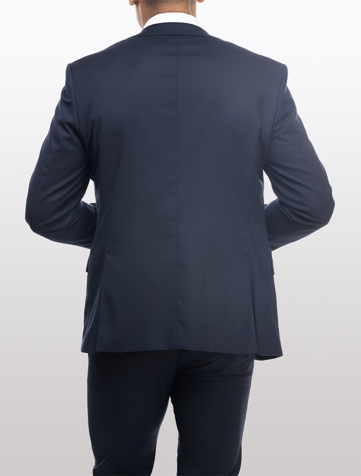 A man wearing the Navy Men&