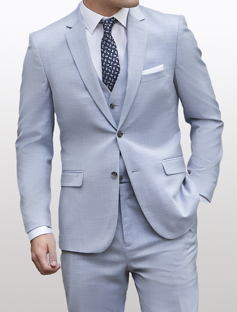 Pale blue suit jacket hot sale