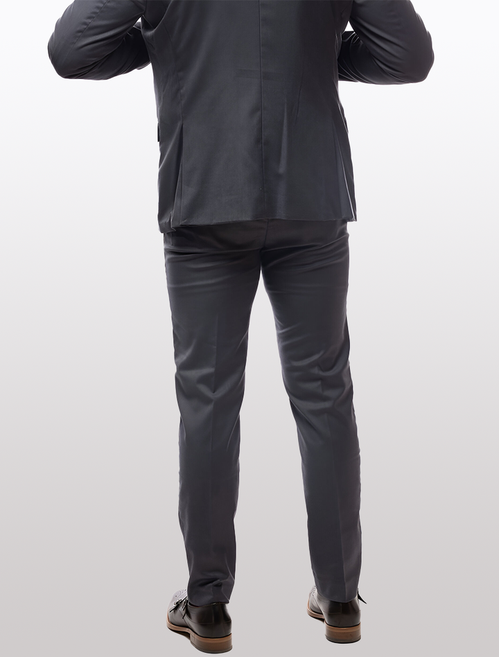 A person wearing Charcoal Grey Men&