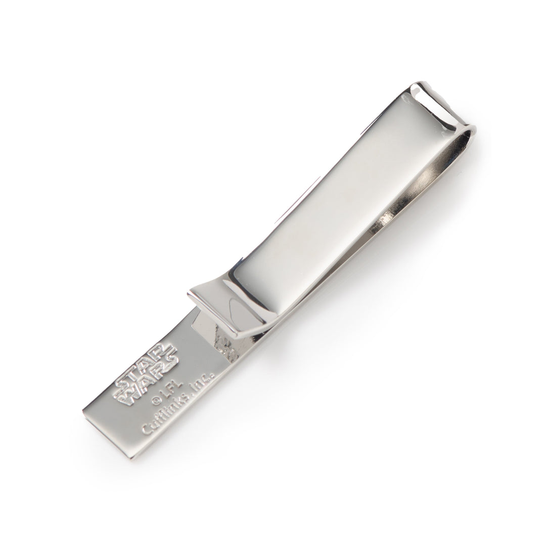 Silver Star Wars Rebel Alliance Starbird Crest Tie Bar featuring the Rebel Alliance logo.