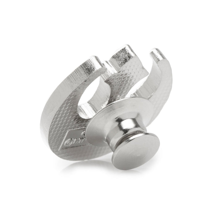 A silver Rebel Alliance symbol lapel pin from the Star Wars Obi-Wan Kenobi Gray Socks and Lapel Pin Gift Set by Cufflinks.com.