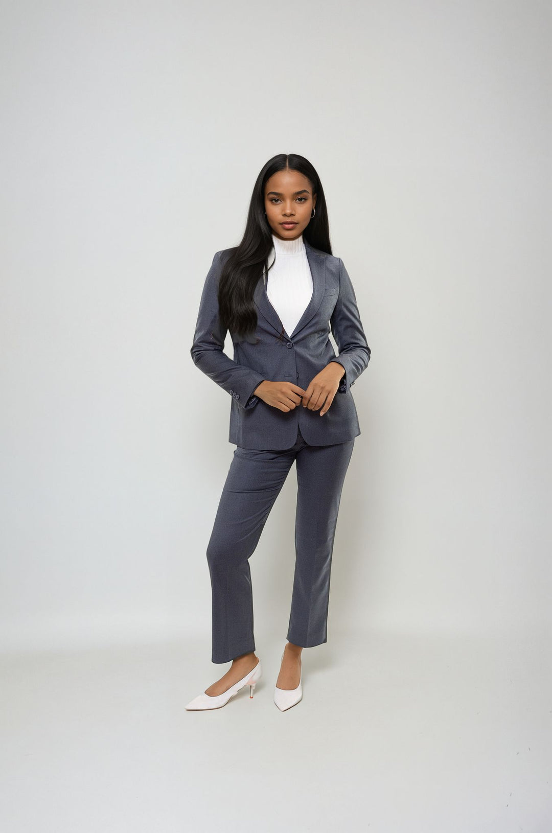 A woman dressed in a Women&