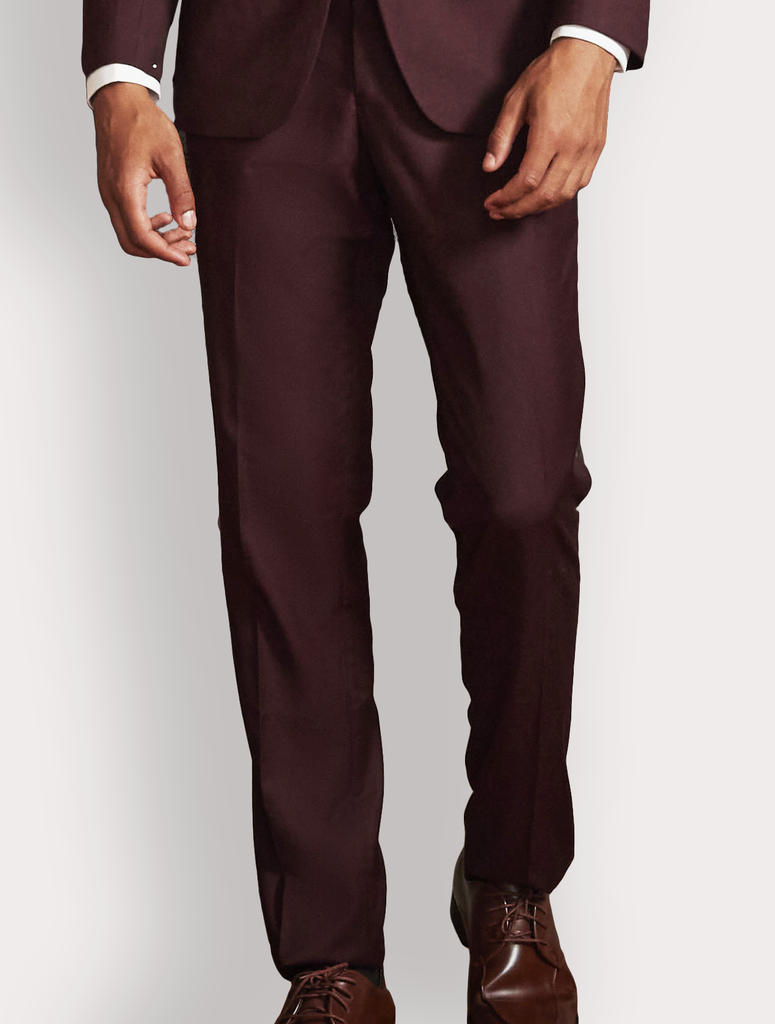 Brown Relaxed Fit Suit Trousers | New Look