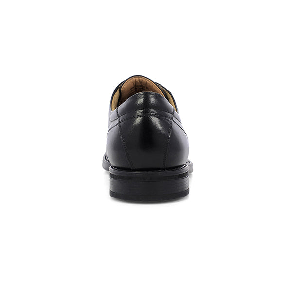 Black Midtown Cap Toe Oxford Leather Shoe - Very Comfortable Shoe with cushion