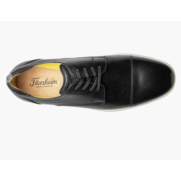 Florsheim Transit Cap Toe Oxford Black Shoe – Karako Suits display picture 3