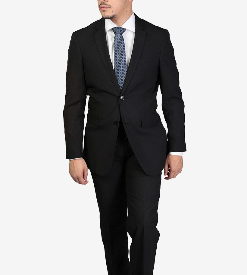 Mens Black Suit - Available in Slim or Modern Fit – Karako Suits
