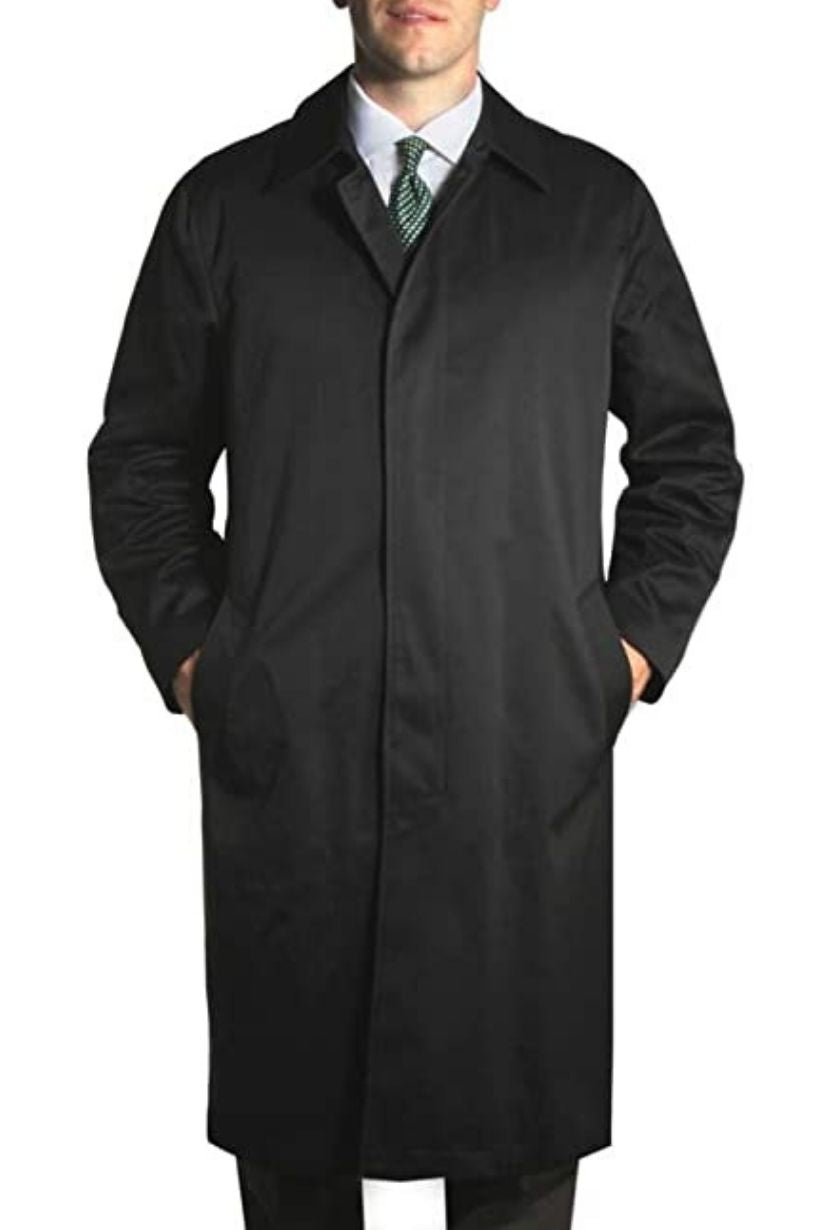 Mens full length raincoats hotsell