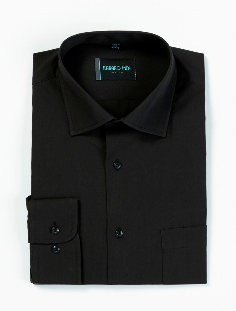 Karako Men Black Dress Shirt Karako Suits Karako Men Black Dress Shirt Karako Suits